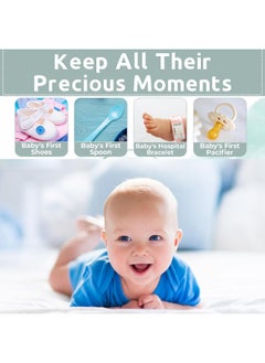 VOTUM Votum Baby Keepsake Box for Treasured Memories, Moon & Stars  - Image 3