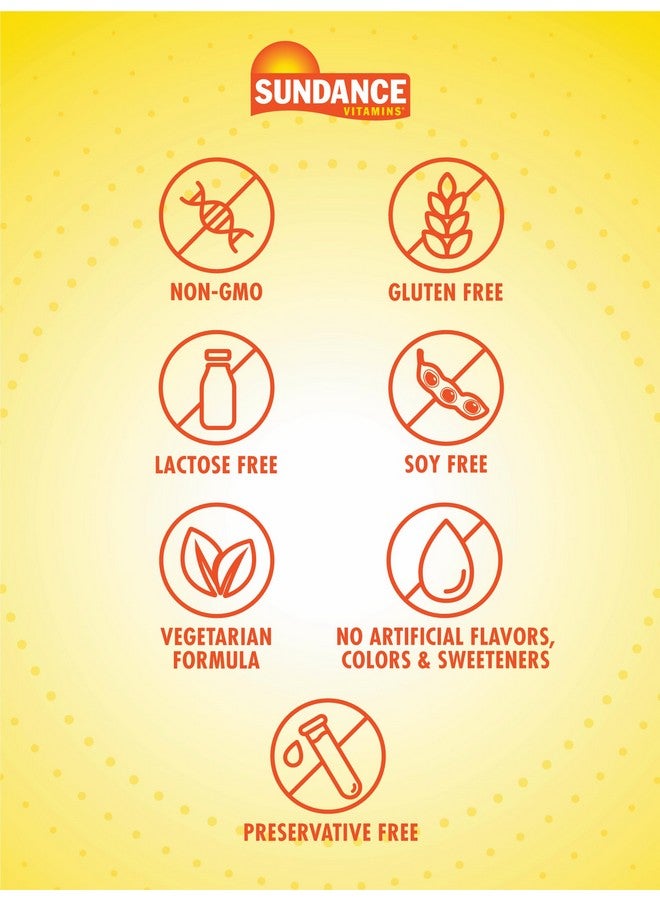 Sundance سندانس فيتامين ب-كومبليكس 100% من القيمة اليومية | 100 قرص | مكمل نباتي، غير معدل وراثيًا، وخالي من الغلوتين - Image 3