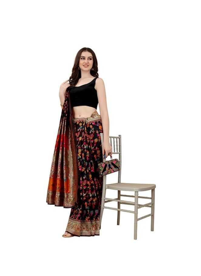 Womens Kanjivaram Banarasi Silk Saree Kanchipuram Patola saree