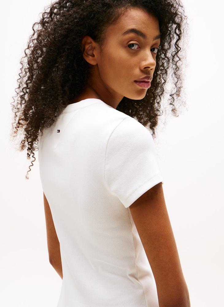 TOMMY JEANS Logo Script Mini T-Shirt Dress - Image 2