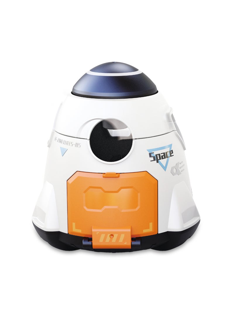 Hola Magic Toy Spaceship Shape Sorter & Building Set for 2+ Year Olds | Educational DIY Construction with Lacing Beads | Montessori STEM Toy - Image 2