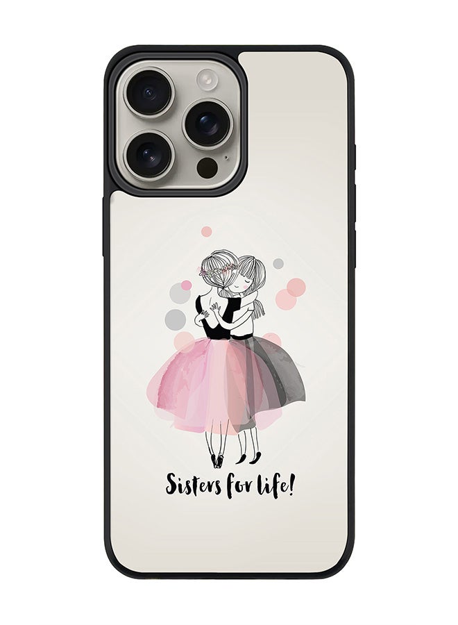 Stylizedd غطاء آيفون 16 برو ماكس [متوافق مع ماغسيف] غطاء مغناطيسي نحيف لآيفون 16 برو ماكس - الأخوات مدى الحياة! - Image 1