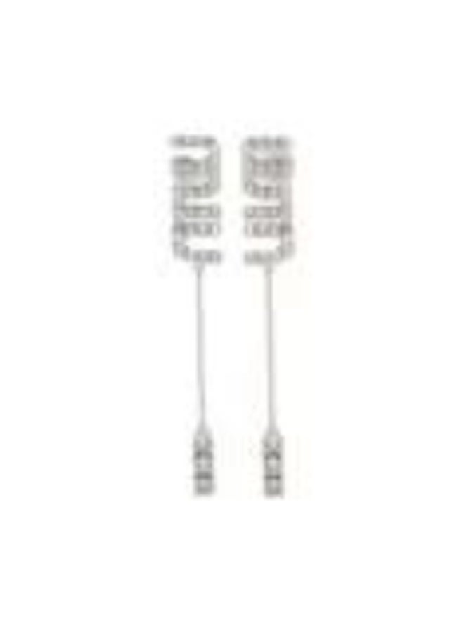 Miu Miu Crystal-Embellished Letter Drop Earrings