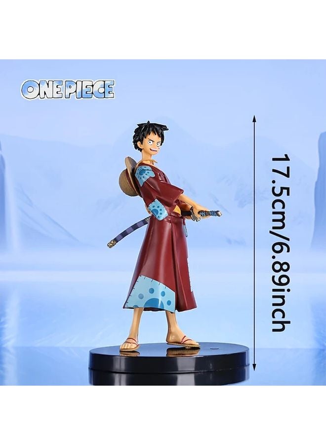 Kimono Sanji One Piece Anime Figure Statue Collectible Home Car Decor Gift - Image 2