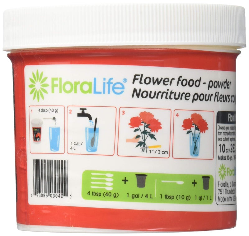 Floralife Smithers Cut Flower Food Floralife Crystal Clear 10 Ounce - Image 2