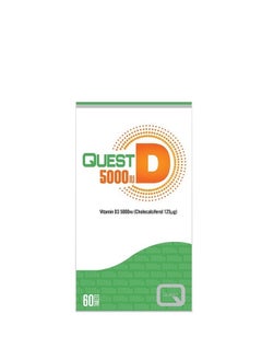 Quest 5000 IU Vitamin D3 60 Tablet 