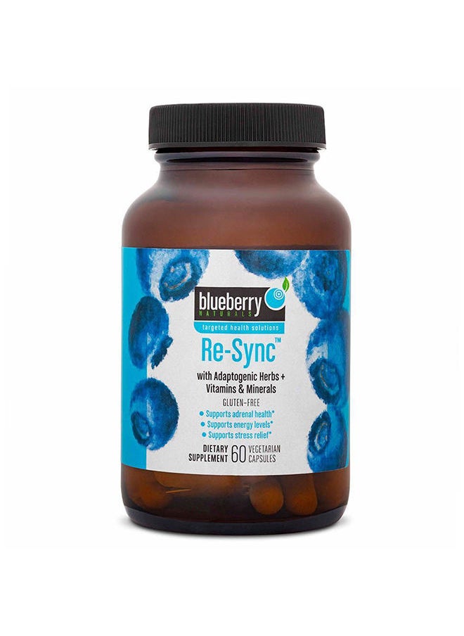 blueberry NATURALS Re-Sync V-Cap 60's  - Image 1