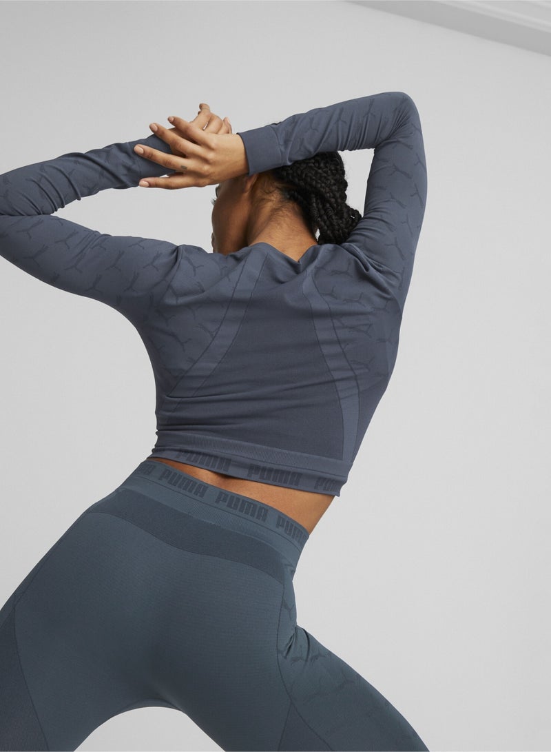 PUMA EVOKNIT Womens Long Sleeve T-Shirt  - Image 4