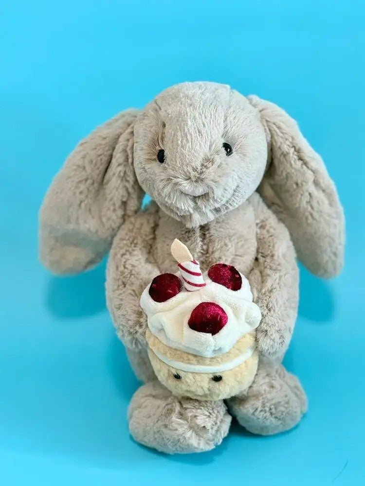 Y&D Fun Hand-Held Plush Doll Bouquet – Includes Penguin in Bathrobe, Barcelona Bear & Heart-Shaped Confession Dog | Adorable Stuffed Animal Toys for Gifts - Image 1