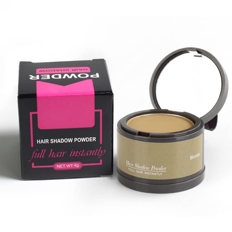 gowwim Hairline Powder (Blonde) - Instantly Conceal Gray Roots, Thin Hair Touch-Up, Hair Color Shadow Cover, 4g - Image 3