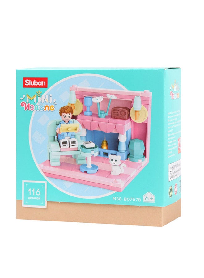 Sluban Mini Handcraft Building Blocks 6 Boxes,For Ages 6+ Years Old - Image 4