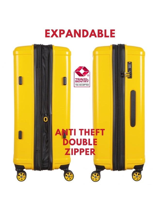 VERAGE Luggage Check In TSA Approved Suitcase for Travel, Expandable Luggage, Genova Collection Checked Luggage - Image 5