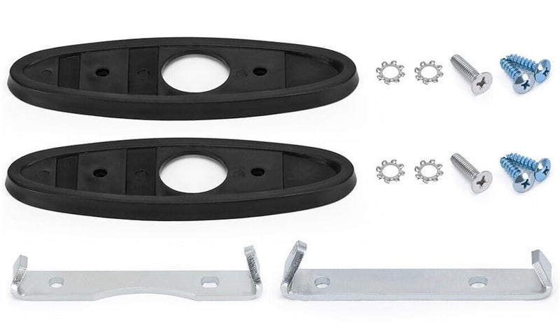 Lskioer Outside Bullet Mirror Mounting Kit Fits for Chevy Camaro 1970-1981, for Nova 1973-1974, for Pontiac Firebird Trans Am 1970-1981, Replaces R312-13, LSOT001157 - Image 2