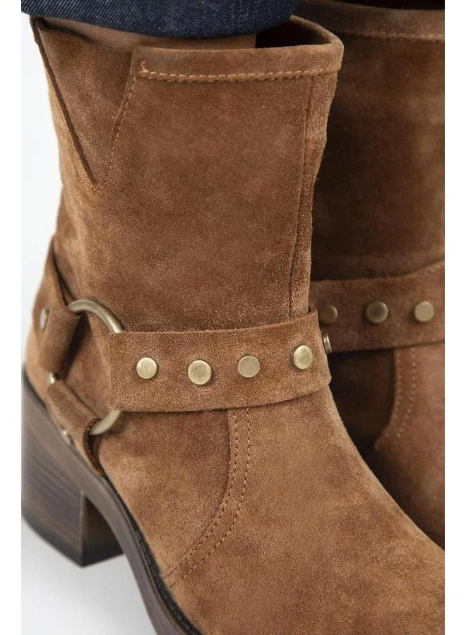 Manijero  (Lukka) Women's Genuine Leather Biker Toe Boots. for Women | Best Price UAE