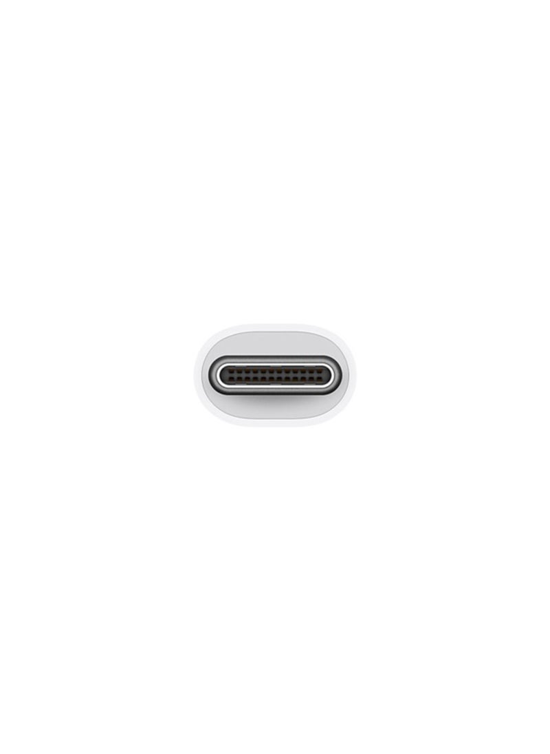 Generic - USB-C to HDMI Multiport Adapter with HDMI 4K@60Hz Output USB 3.0 Port and USB-C Charging Port Type-C to Digital AV Hub for Apple iPhone 15 MacBook Pro/Air iPad Pro iMac Galaxy S22 More (White) - Image 1