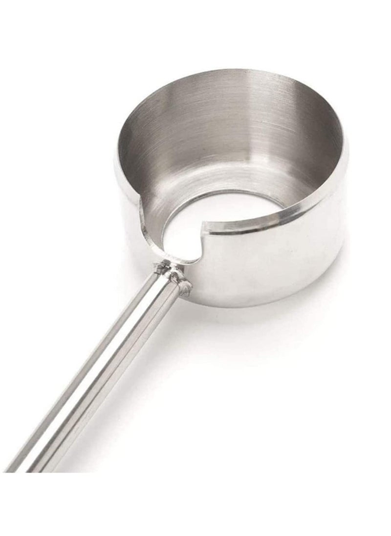 Generic - Coconut Opener Tool Set Stainless Steel with Rubber Mallet 430 Stainless Steel Shell Opener Large Circular Sharp Blade Non-Slip Particles Silent Rubber Hammer Solid Wood Handle 6cm Wide Round Hole - Image 1