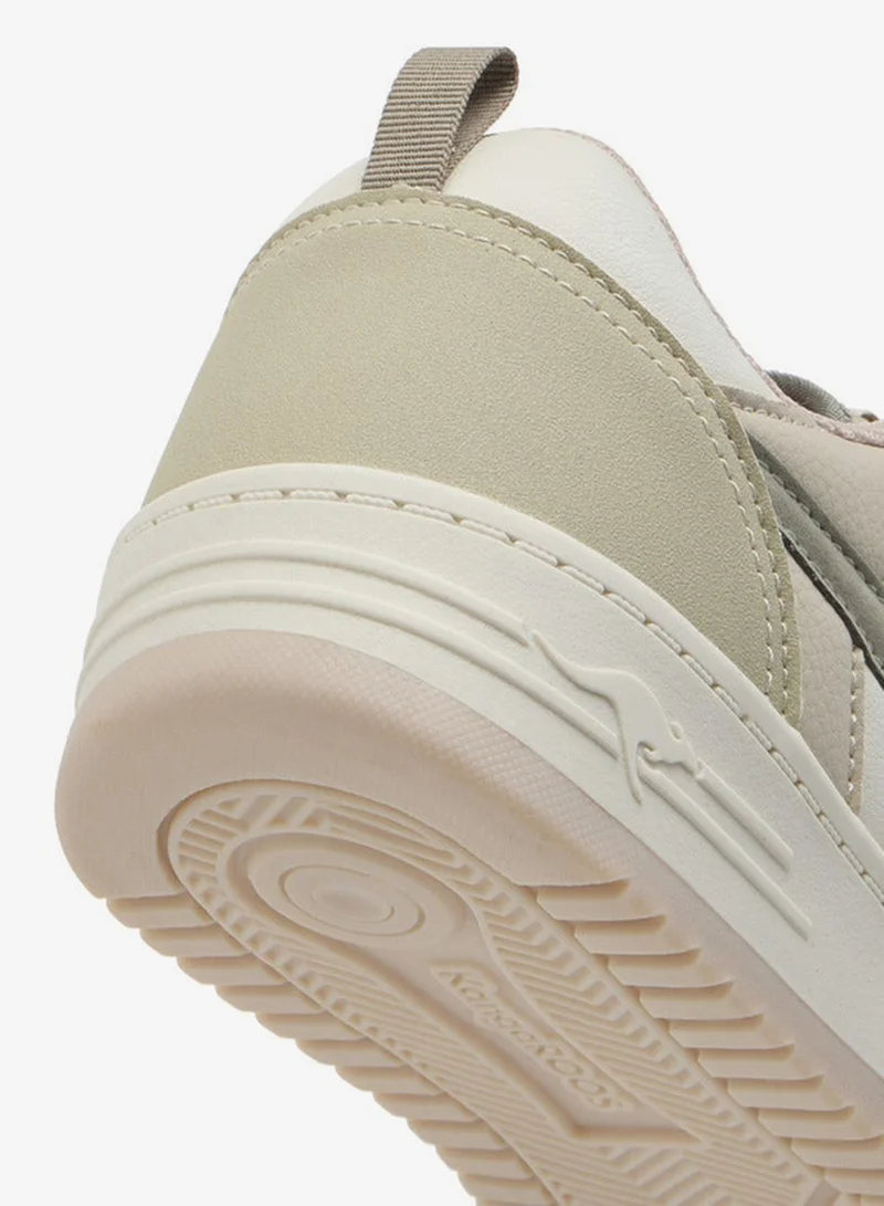 kangaROOS  Women's Panelled Sneakers with Lace-Up Closure for Women | Best Price UAE