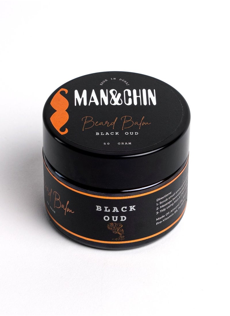 MAN&CHIN Beard Balm - Black Oud  - Image 1