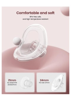 ARCOON ARCOON Women's Hands-Free Breast Pump - Wearable Breast Pump with Comfortable Baby Mouth for Pain-Free Feeding - Portable Electric Pump with 4 Modes and 9 Levels - Compact and Convenient Wireless Pump White  - Image 3