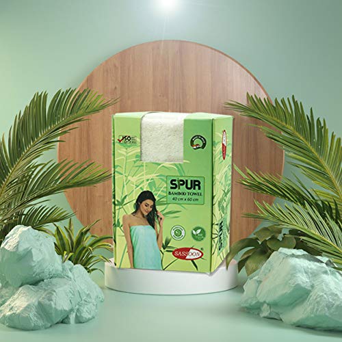 Sassoon Spur 550 GSM Bamboo Hand Towel - Jamaika (Pack of 2) (40cmX60cm) - Image 4