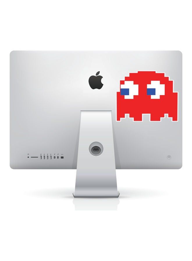 RKN Pacman Retro Gaming Ghost Vinyl Sticker For College Stationary Notebook - Image 2