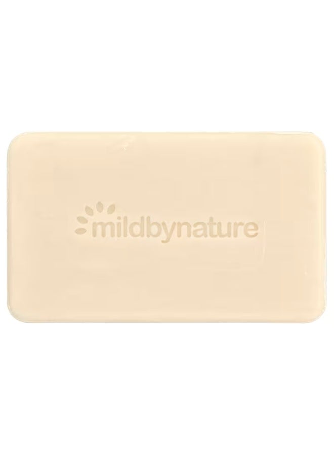 mild by Nature Raw Shea Butter, Soap Bar, Enriched with Vitamin E, Rosemary, Myrrh & Frankincense, 5 oz - Image 1