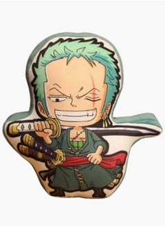 One Piece 30cm pillow cute Anime doll toy Zoro Plush soft and comfortable cushion