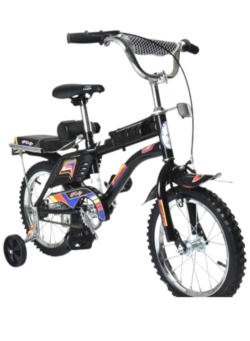 Rally Classic Metallic Rambo Bicycle Bike With Disc Brakes Size 14 For Kids - Image 2