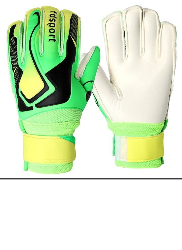fdsport - Goalkeeper Gloves Finger Protection Latex Soccer Breathable Gloves - Image 1