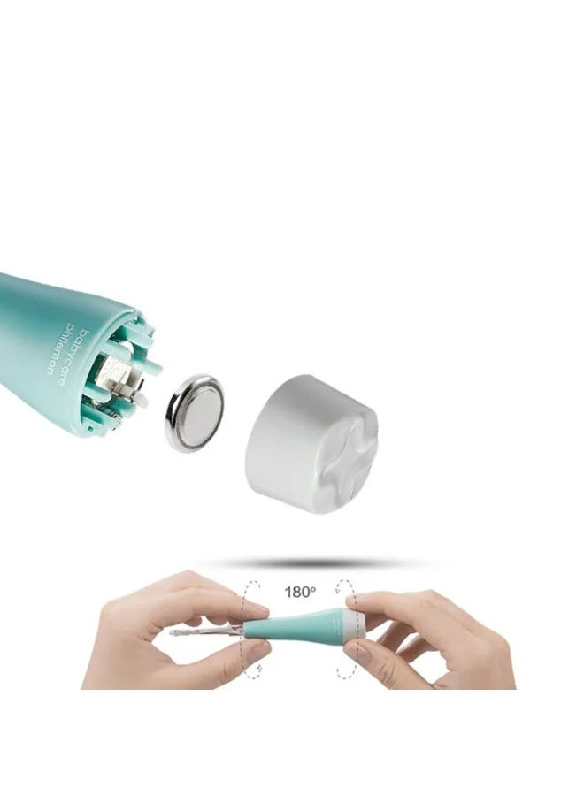 Babycare Baby Ear Cleaning Led Safe Earpick - Light Green - Image 2