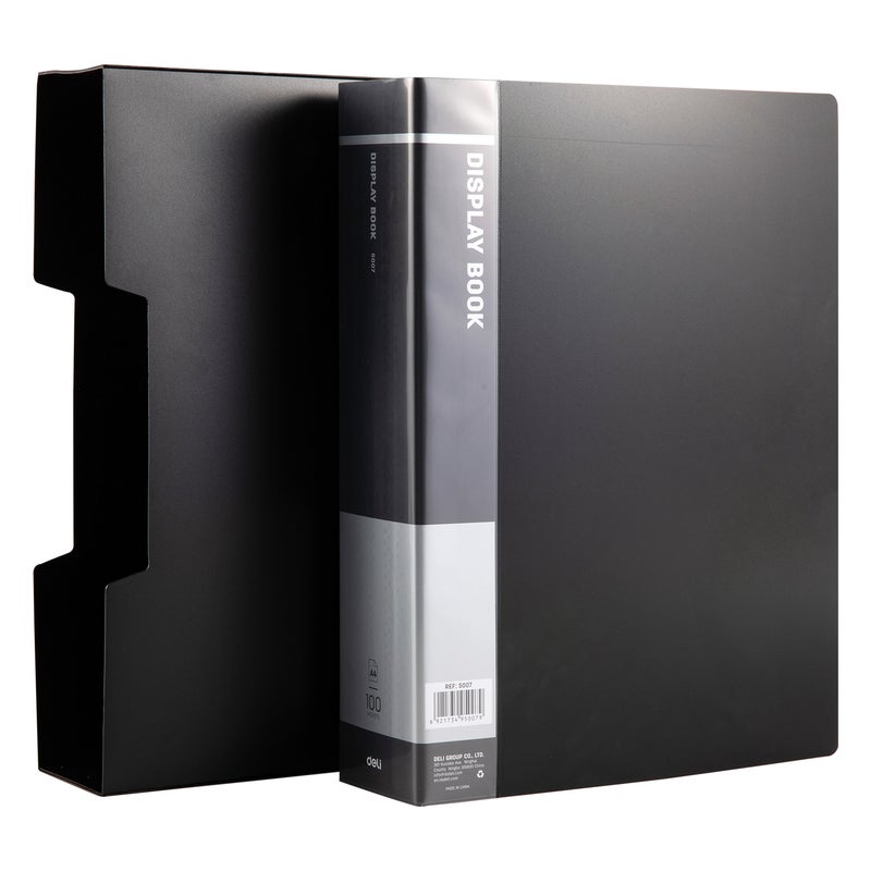 Deli E5007 Display Book, A4-100pages, Assorted - Image 4