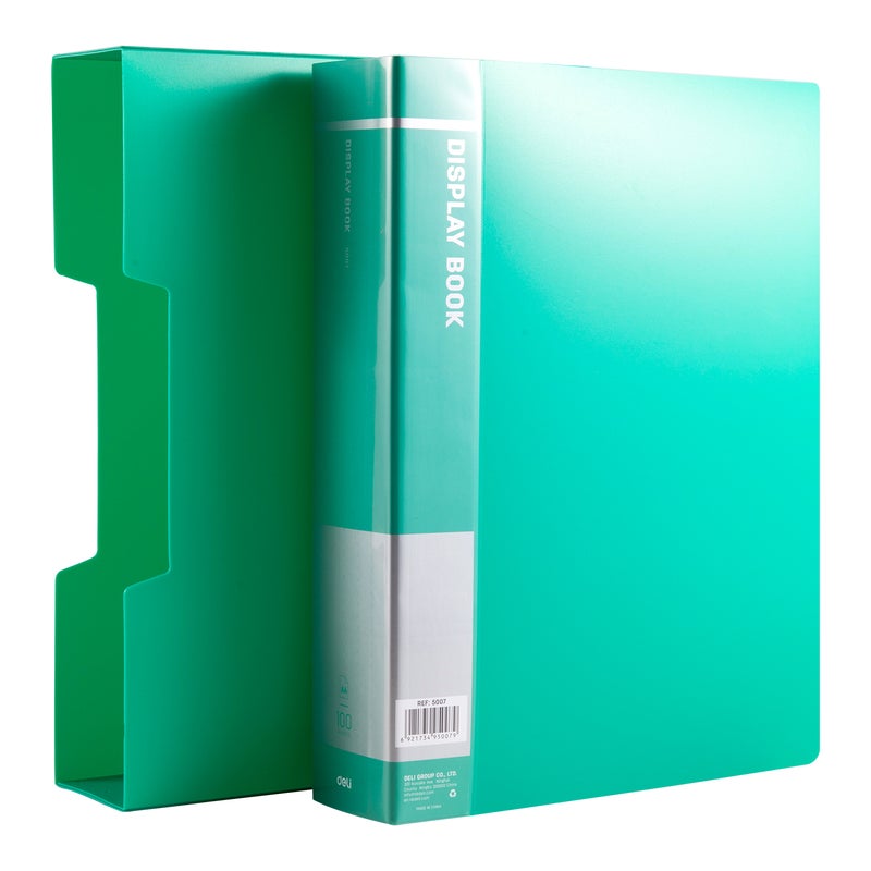 Deli E5007 Display Book, A4-100pages, Assorted - Image 5
