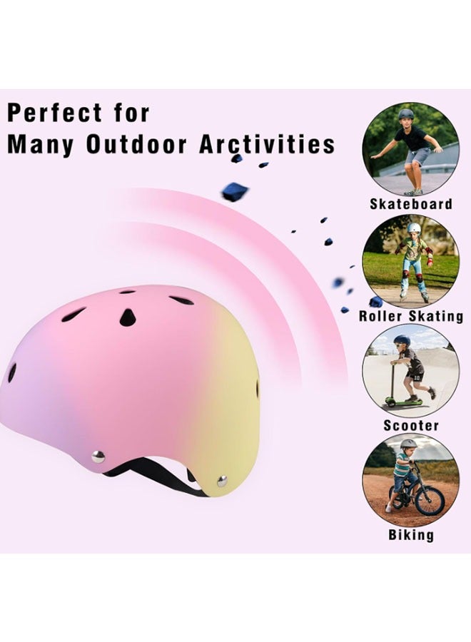 EHOME Kids Bike Helmet, Toddler Bike Helmet for Ages 3-14 Boys Girls Protective Gear Adjustable Kids Helmet for Multi-Sports Skateboard Bicycle Riding Scooter Skating Roller - Image 4