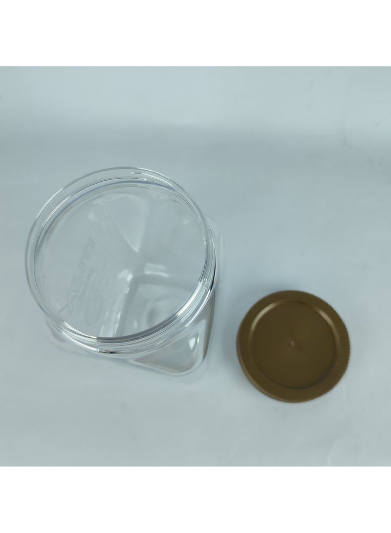 ماكس بلاست برطمان تخزين بلاستيك من ماكس بلاست عالى الجوده بغطاء محكم الغلق - 1400 مللى - Image 4