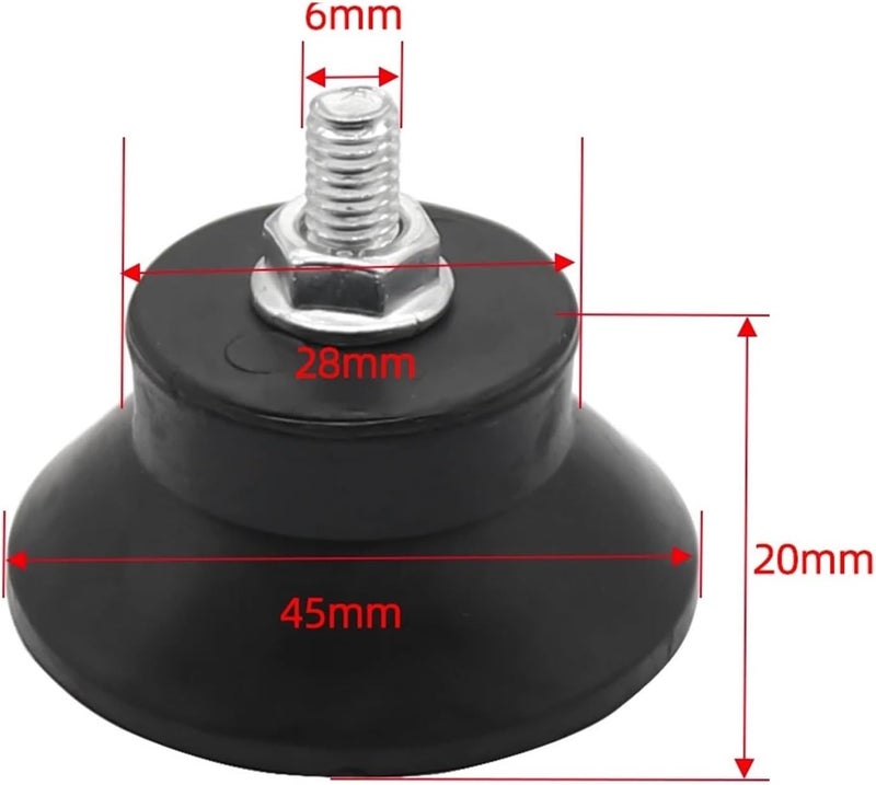8Pcs 3D Printer Rubber Foot Compatible With Voron 2.4 3D Printer Anti-slip Rubber Shock Pad 3d Printer Parts - Image 2