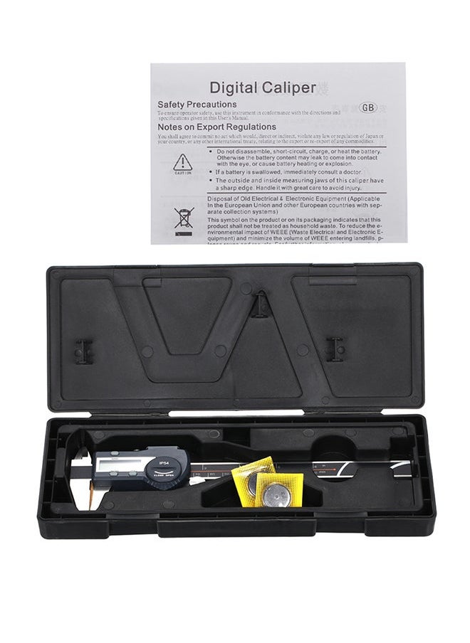 NIBEMINENT Waterproof Digital Vernier Caliper With LCD Display Black  - Image 2