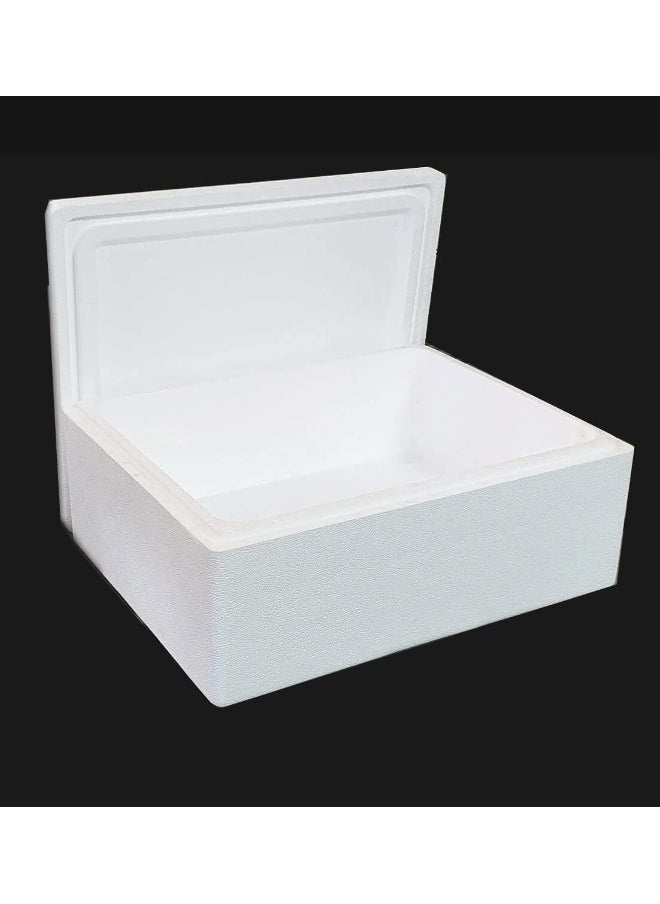GO2CAMPS GO2CAMPS Alsaqer Thermocol Ice Box, Cool Box 75 Liter/25 kg Thermocol With Lid for Frozen Food & Beverage Transport, Expanded Polystyrene Cooler Box Multipurpose Camping Hiking Exporting  - Image 2