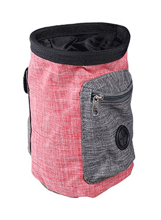 NIBEMINENT Training Waterproof Bags With Belt For Pet Red/Grey/Black 0.12kg