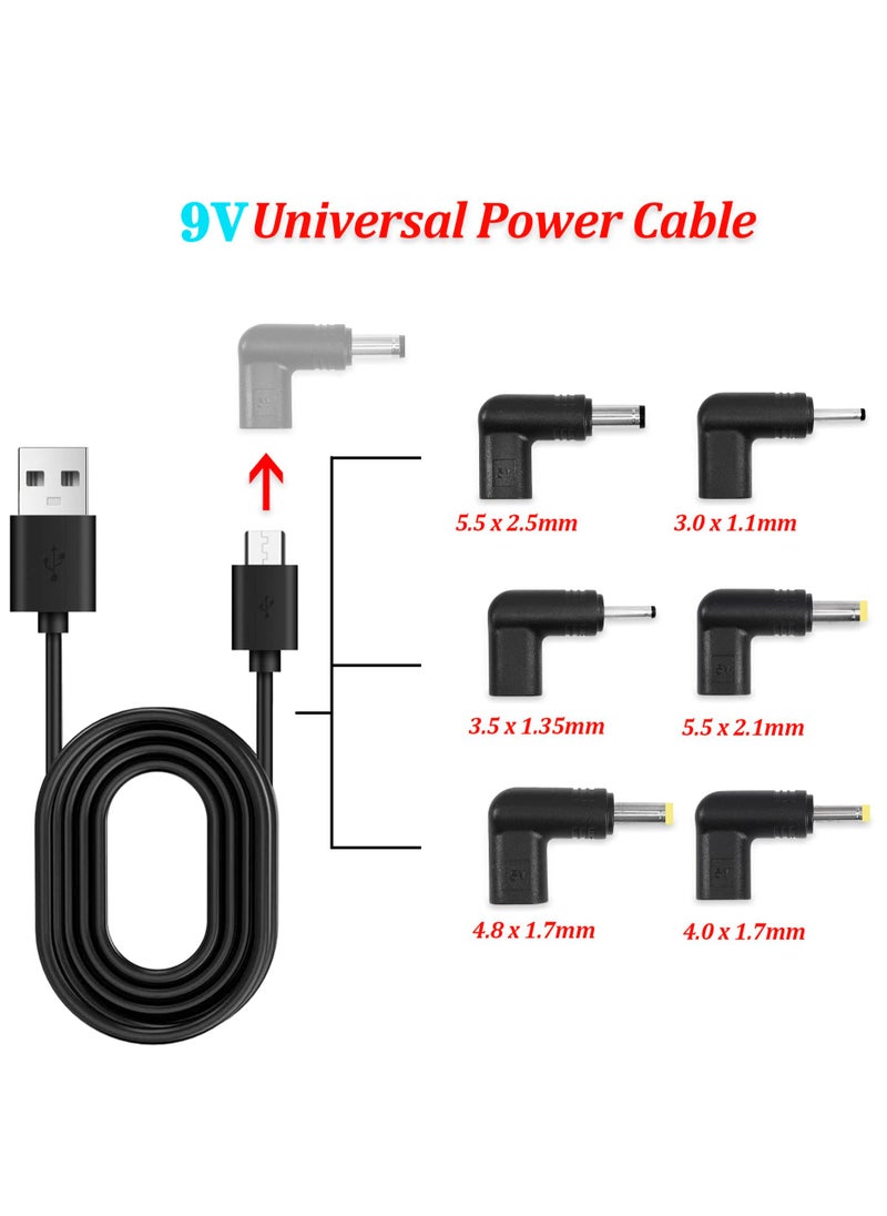 SANMUGEED - USB 3.1 Type C Female to DC Male Adapter, 90 Degree Angled USB C to DC 9V PD Emulator Trigger Charging Adapter Plug for Laptop、Router、Mobile Power Supply Charger Connector - Image 1
