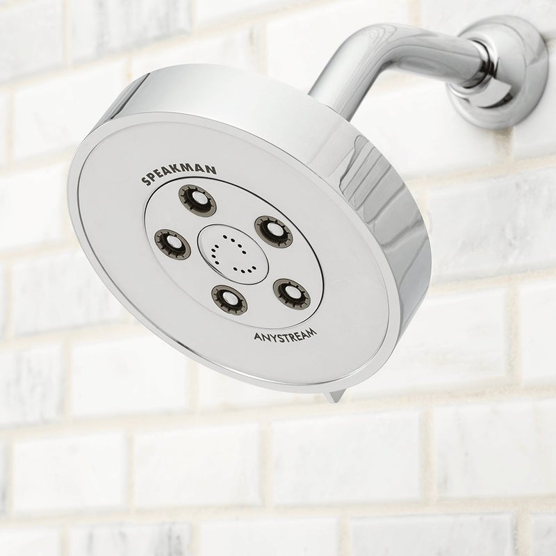 Speakman S-3010-E2 Neo Anystream Adjustable Shower Head For Stylish Bathroom D?Cor 2.0 Gpm Polished Chrome - Image 2