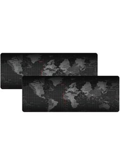 Xxl Gaming Computer Mouse Pad World Map Design Super Large Rubber Extended Mousepad 40Cmx90Cm Black, (Pack Of 2) - pzsku/ZC05DDE16E35D35CCD64CZ/45/_/1720945433/0bcb69c6-40b2-4060-b816-fc7b6afbb508