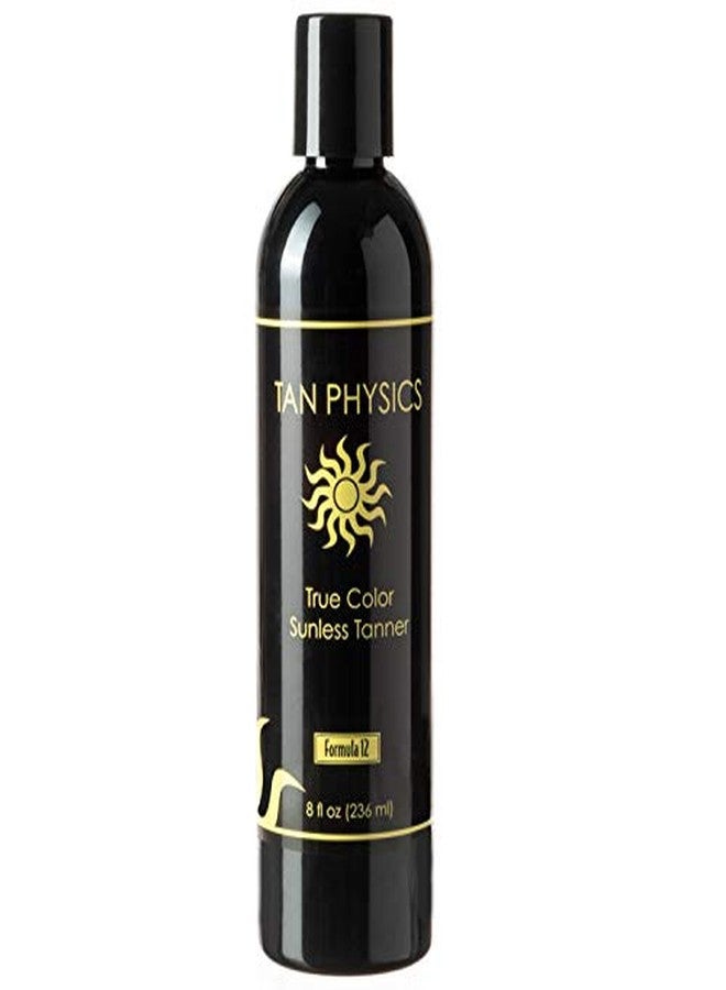 Tan Physics Sunless Tanner 8oz with Self Tanner Brush - Self Tanning Lotion - Instant Tanning Lotion for Face & Body - Natural Self Tanner for Streak-Free, Long-Lasting Glow - Image 3