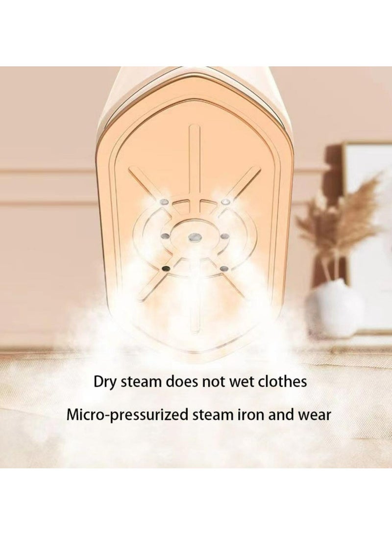 Denx Steamer Iron for Clothes Travel Mini,High-Power Handheld Garment Steamer Clothes Steamer Portable Steam Iron - Image 4