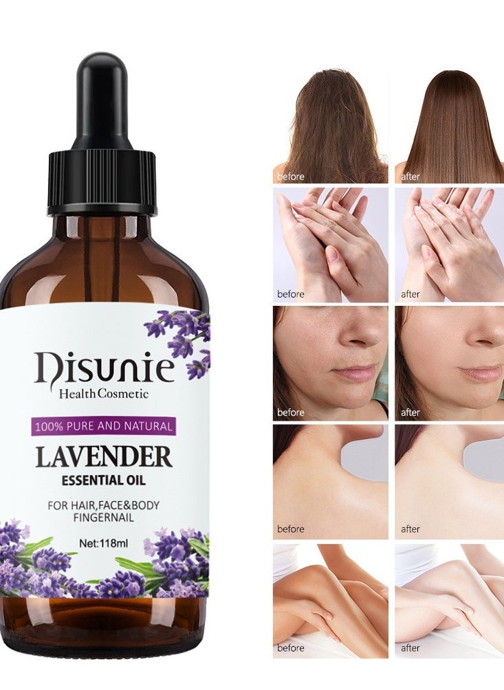Disunie Lavender Pure Essential Oil 118 ML - Image 1
