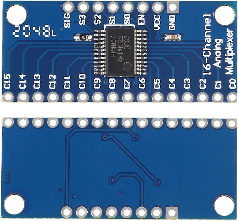 UMLIFE 12pcs CD74HC4067 CMOS 16 Channel 16 CH Digital Analog Multiplexer Breakout Module for Arduino  - Image 2