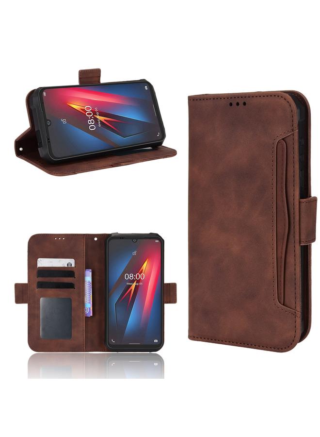The Bros Case For Ulefone Armor 8 Skin Feel Calf Pattern Leather Phone Case
