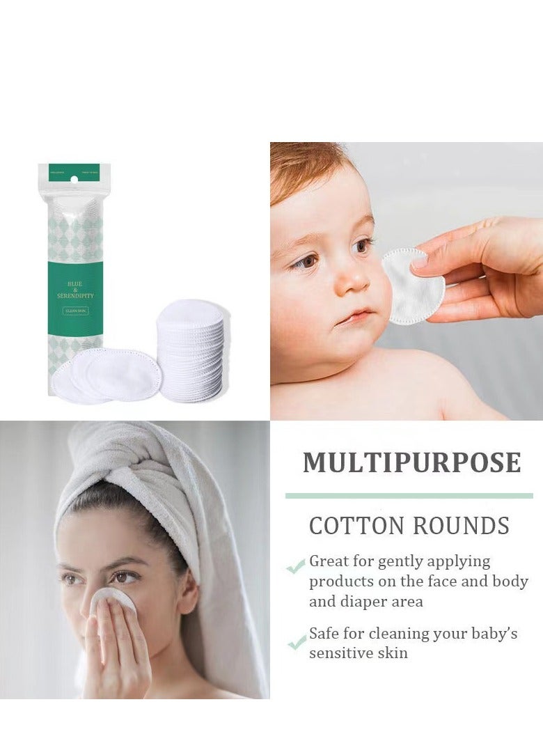 وسادة قطنية 2 عبوة 200 قرص لكل عبوة قطن مكياج نقي - Image 5