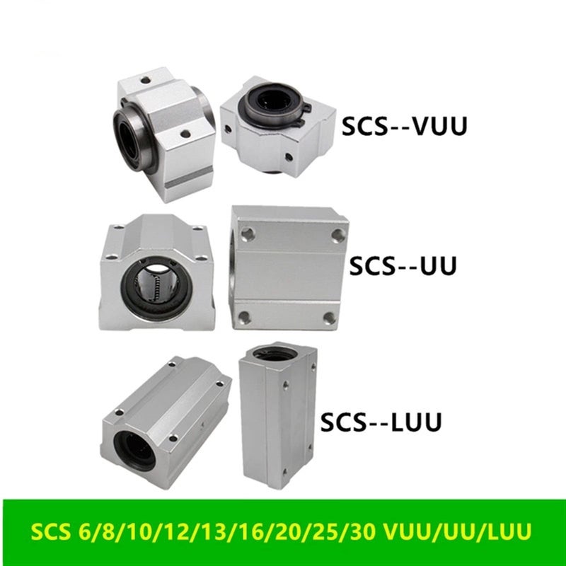 SC8UU Linear Motion Ball Bearing Slide Block Bushing Linear Shaft 3D Printer Parts - Image 3