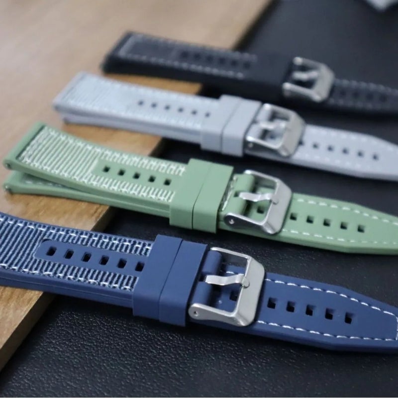 Bluejw Premium Sport Band for GT4 Pro Watch4 Pro 22mm Quick Release, Stainless Steel Buckle, Breathable Replacement Watch Strap - Image 5
