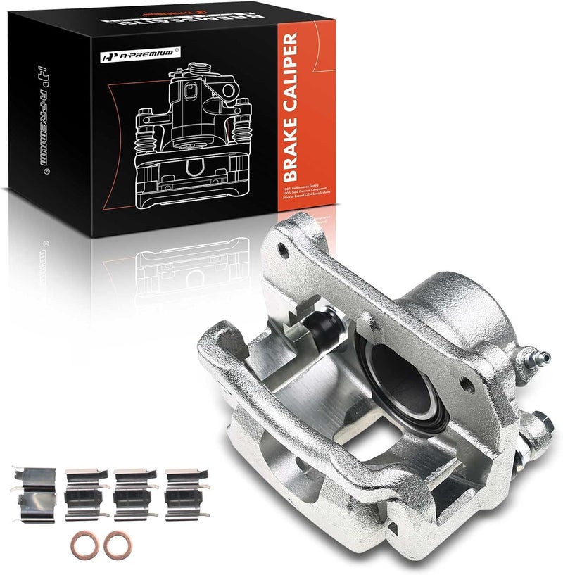 A-Premium Disc Brake Caliper Assembly with Bracket for Mazda Miata 2001-2005 L4 1.8L Front Left Driver Side - Image 1